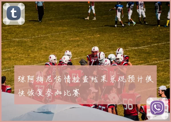 琼阿梅尼伤情检查结果乐观预计很快恢复参加比赛